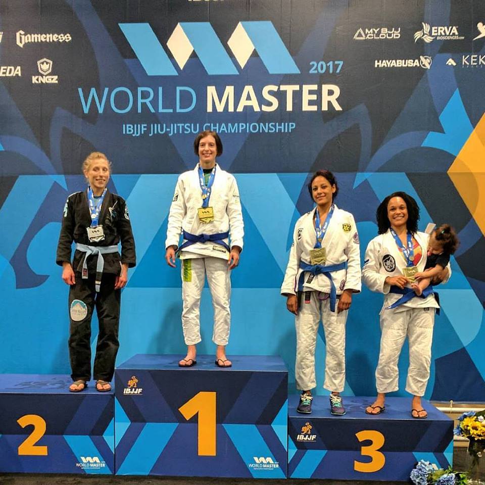 Maryland BJJ competitor Amanda Riggs becomes the champion