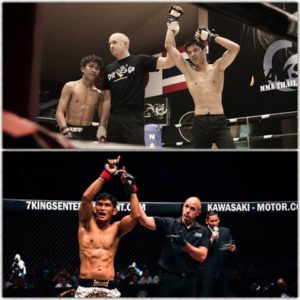 Aungla Celebrates After OneFC Victory