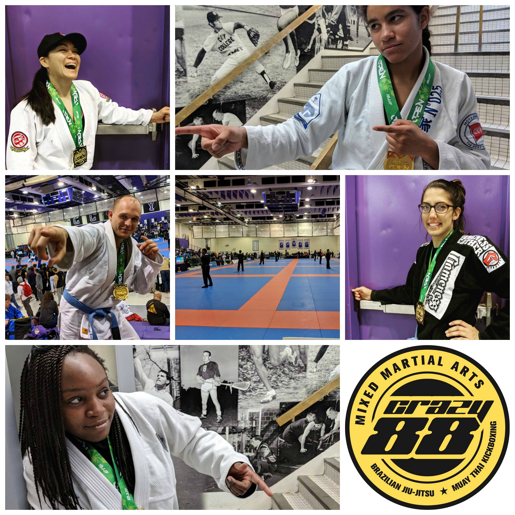 Baltimore BJJ school Crazy 88 wins matches at 2018 New York Spring Open Progress Not Perfection at the IBJJF NY Spring