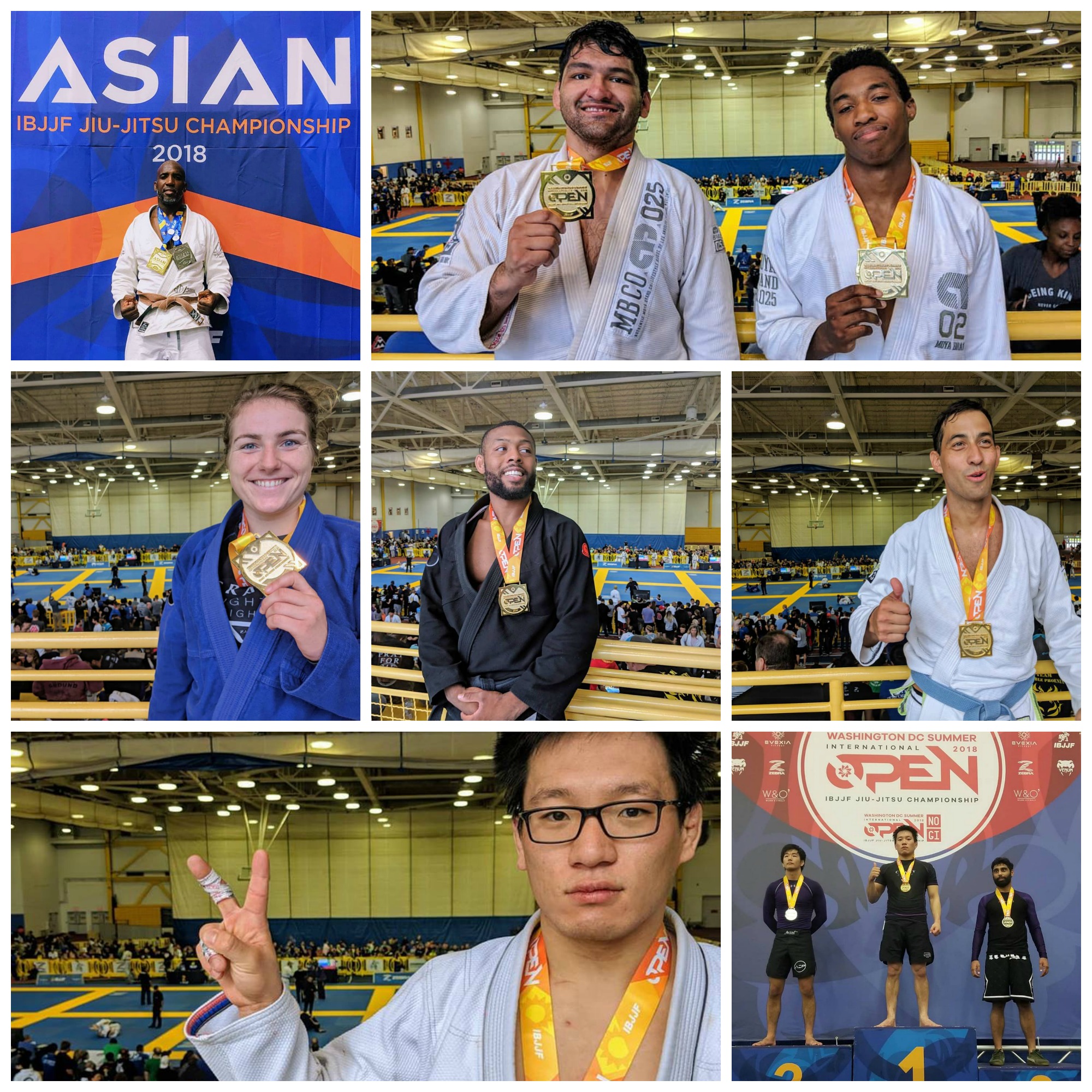 Maryland BJJ gym Crazy 88 competes against local schools at IBJJF DC Open Successful 2018 IBJJF DC Summer In The Books