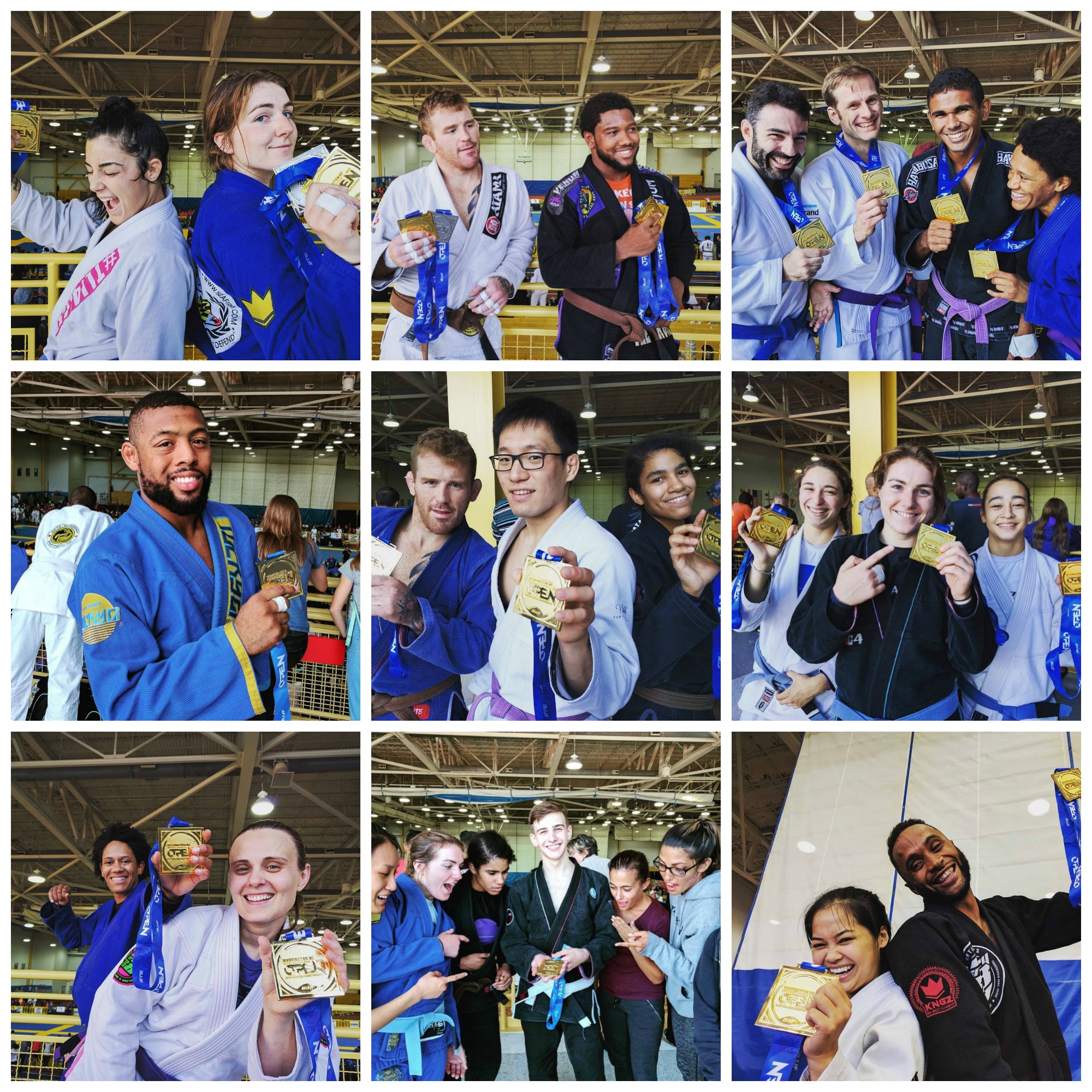 Maryland BJJ competitors become local champions for the second time