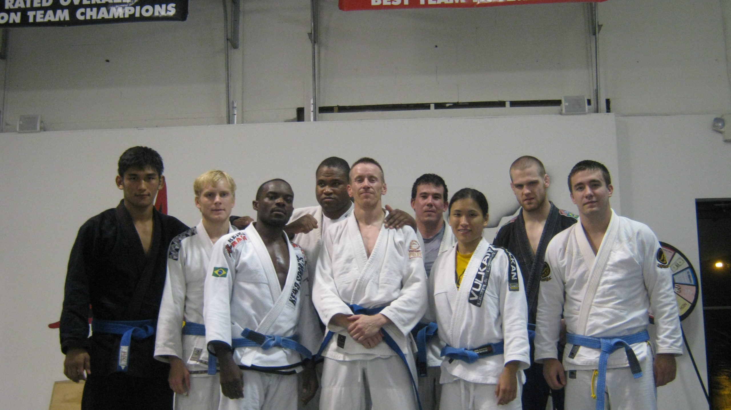 Crazy 88 Blue Belts with their Newest Member