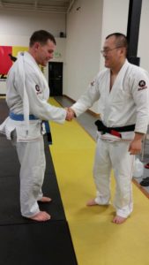Joe Killo Promotion Handshake