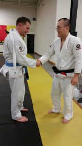 Joe Killo Promotion Handshake