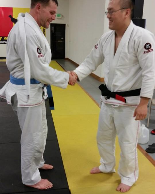 Joe Killo Promotion Handshake