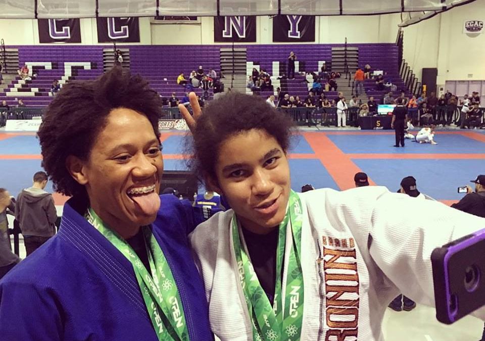 Maryland BJJ competitors Vannessa Griffin and Lakita Patterson become the champions