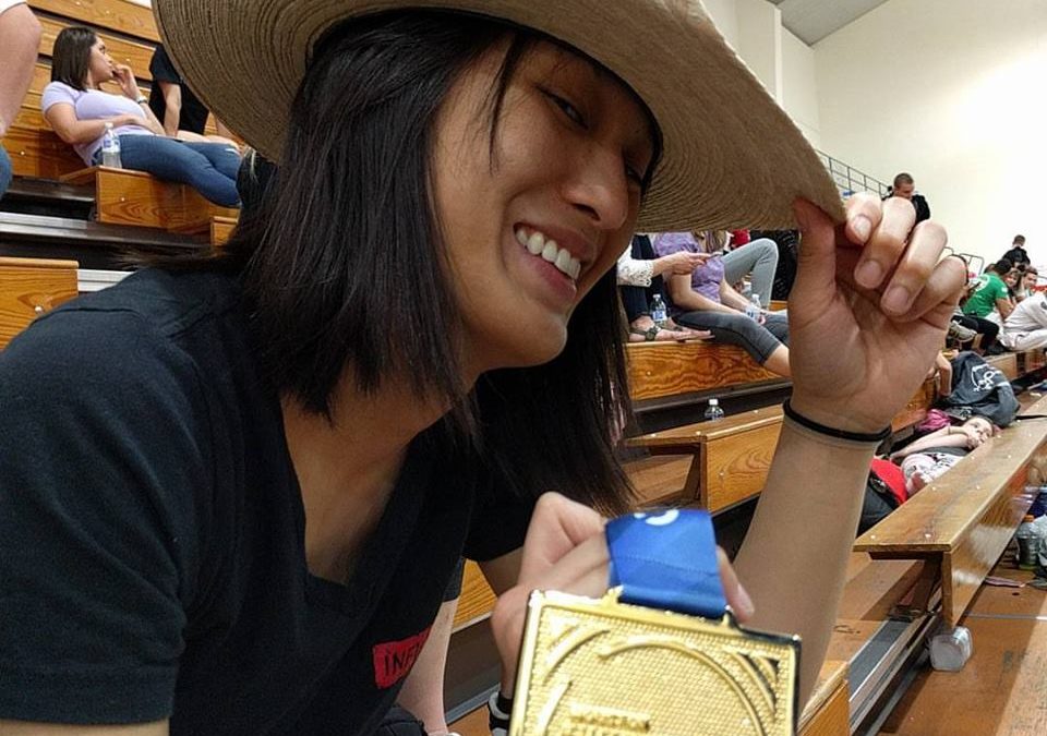 Maryland BJJ competitor Michelle Ho becomes the champion
