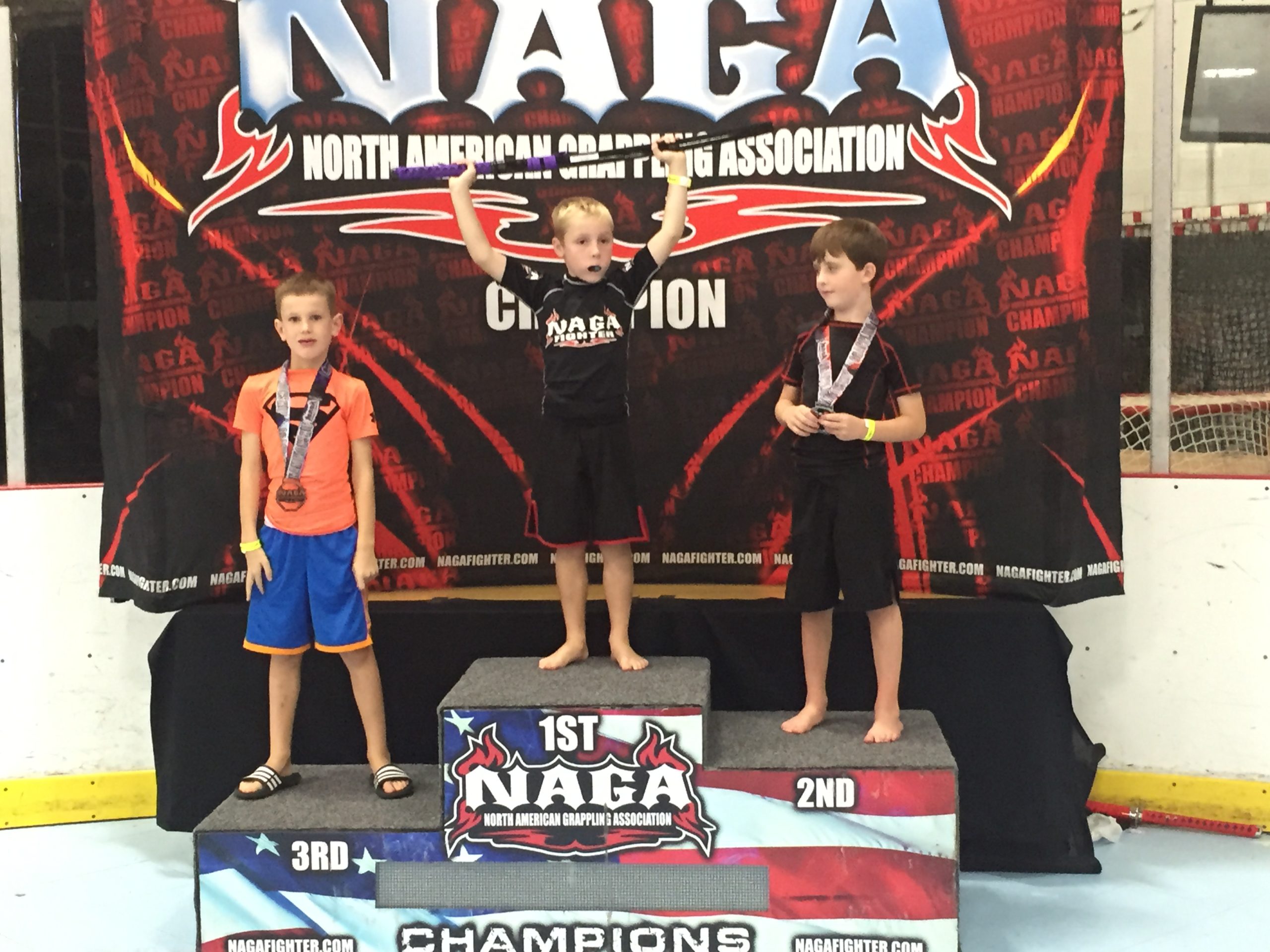 Baltimore Grappler Jackson at NAGA Tournament