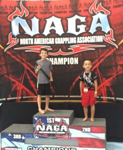 Parker at NAGA Grappling Tournament