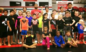 Crazy 88 Kids BJJ Team at NAGA