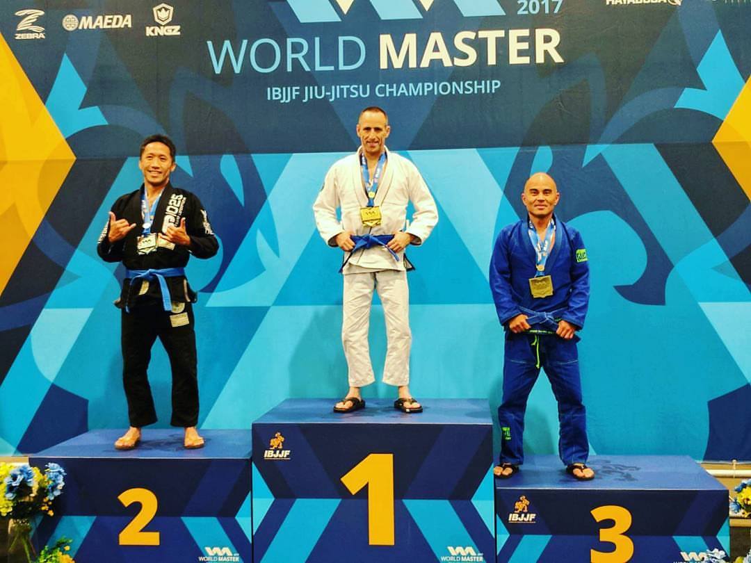 Maryland BJJ competitor Michael Silverman becomes the champion