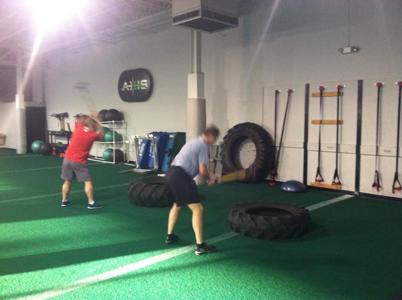 Training with sledgehammers