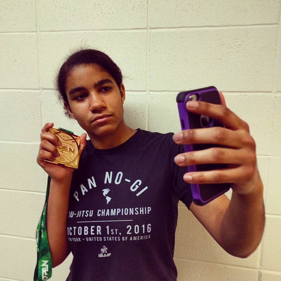 Baltimore BJJ female Vannessa Griffin takes IBJJF No Gi Pans gold medal