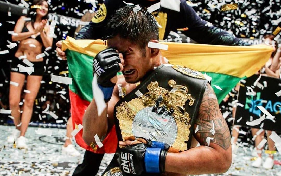 Aung La Nsang Became ONE Championship Middle Weight World Champion