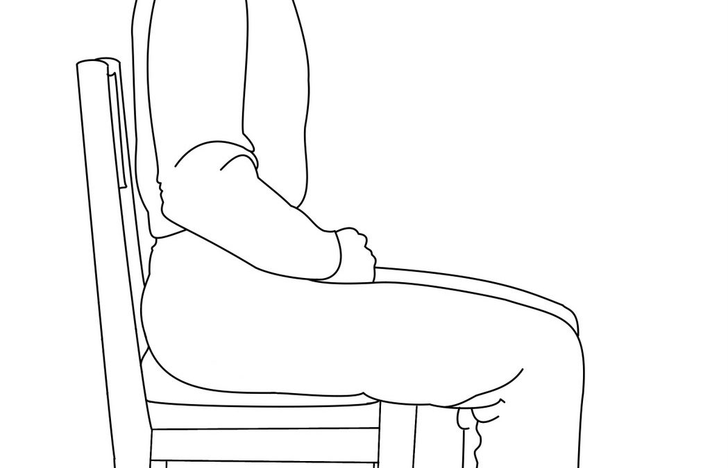 How to sit in a chair.