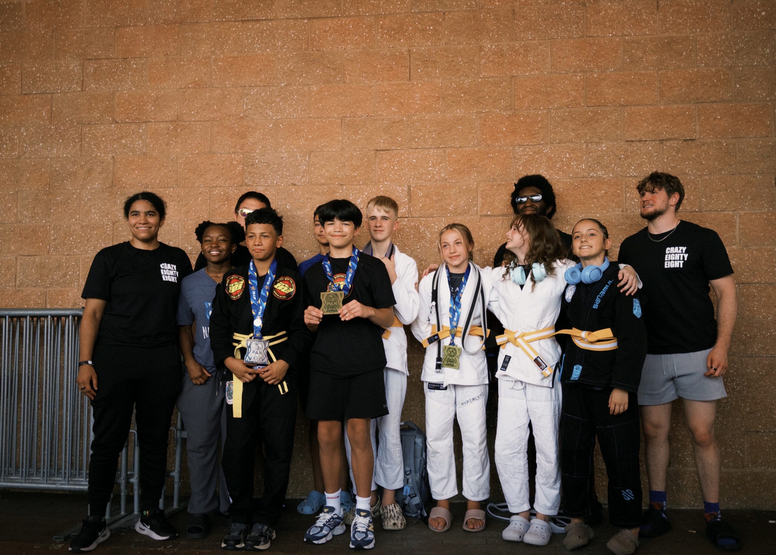 FC限定☆CRAZY CRAZY IV☆THE FLAMING FREEDOM Crazy 88 Tops Maryland at 2026 IBJJF Pan Kids Champs