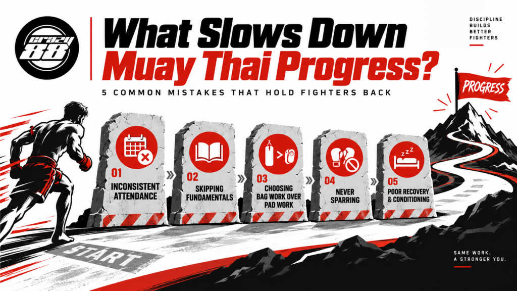 What Slows Down Muay Thai Progress - Crazy 88 MMA